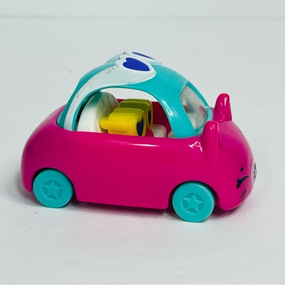 shopkins cutie car mcdonalds restaurant fast food pink teal - Picture 2 of 6